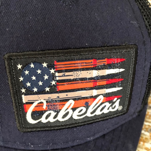 Cabelas navy blue hat - Picture 2 of 4